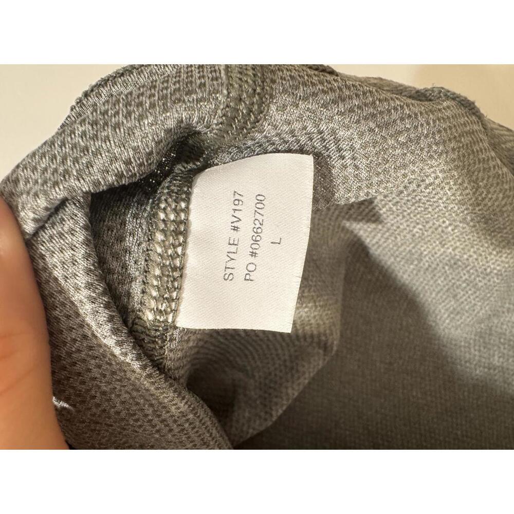 Vuori Grandview Tech Tee Greenish Gray Men’s Large - Picture 6 of 7